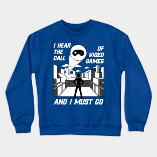 Boy Gamer Video Games Calling Boy Gamers Gift Crewneck Sweatshirt